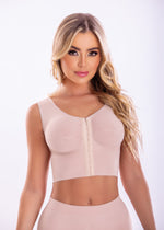 445 - Top Seamless Control Espalda con Broches Centrales