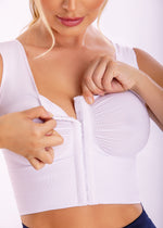 445 - Top Seamless Control Espalda con Broches Centrales